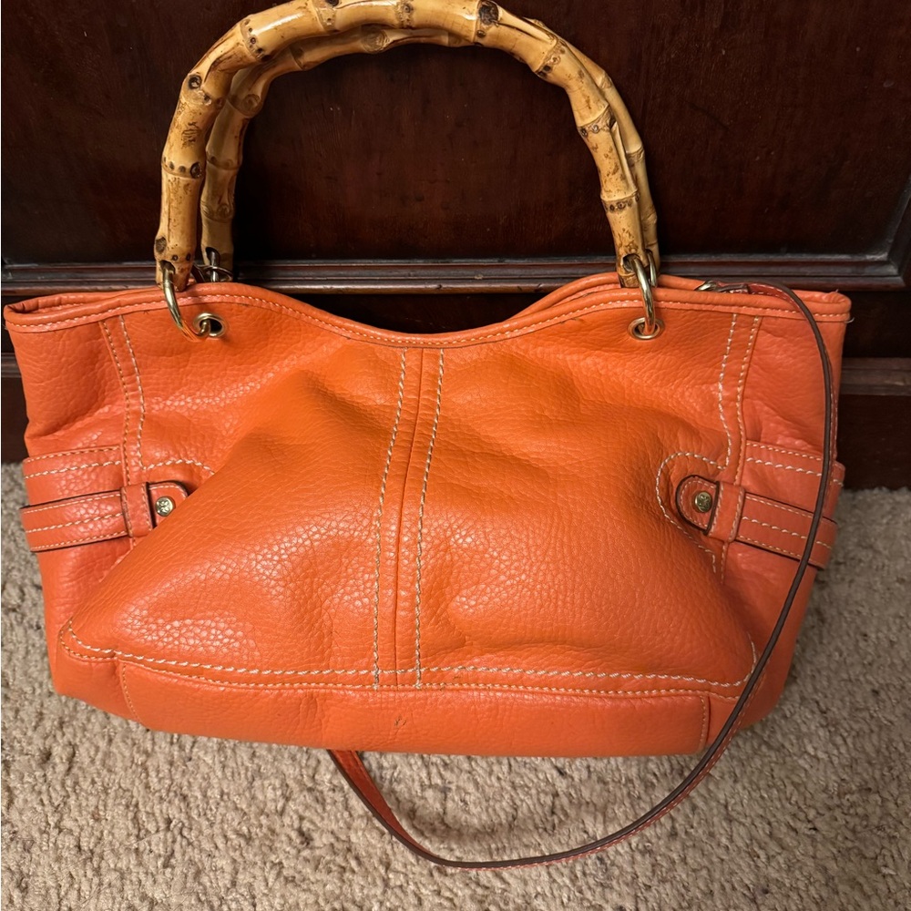 Relie bamboo handles handbag - Picture 7 of 7